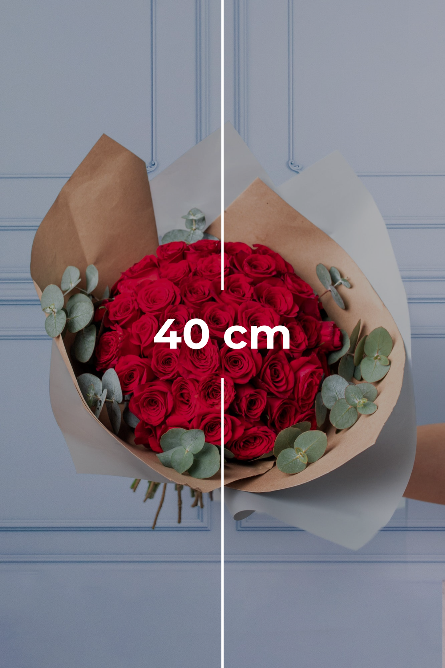 Ramo Buchón SV - 50 Rosas Rojas