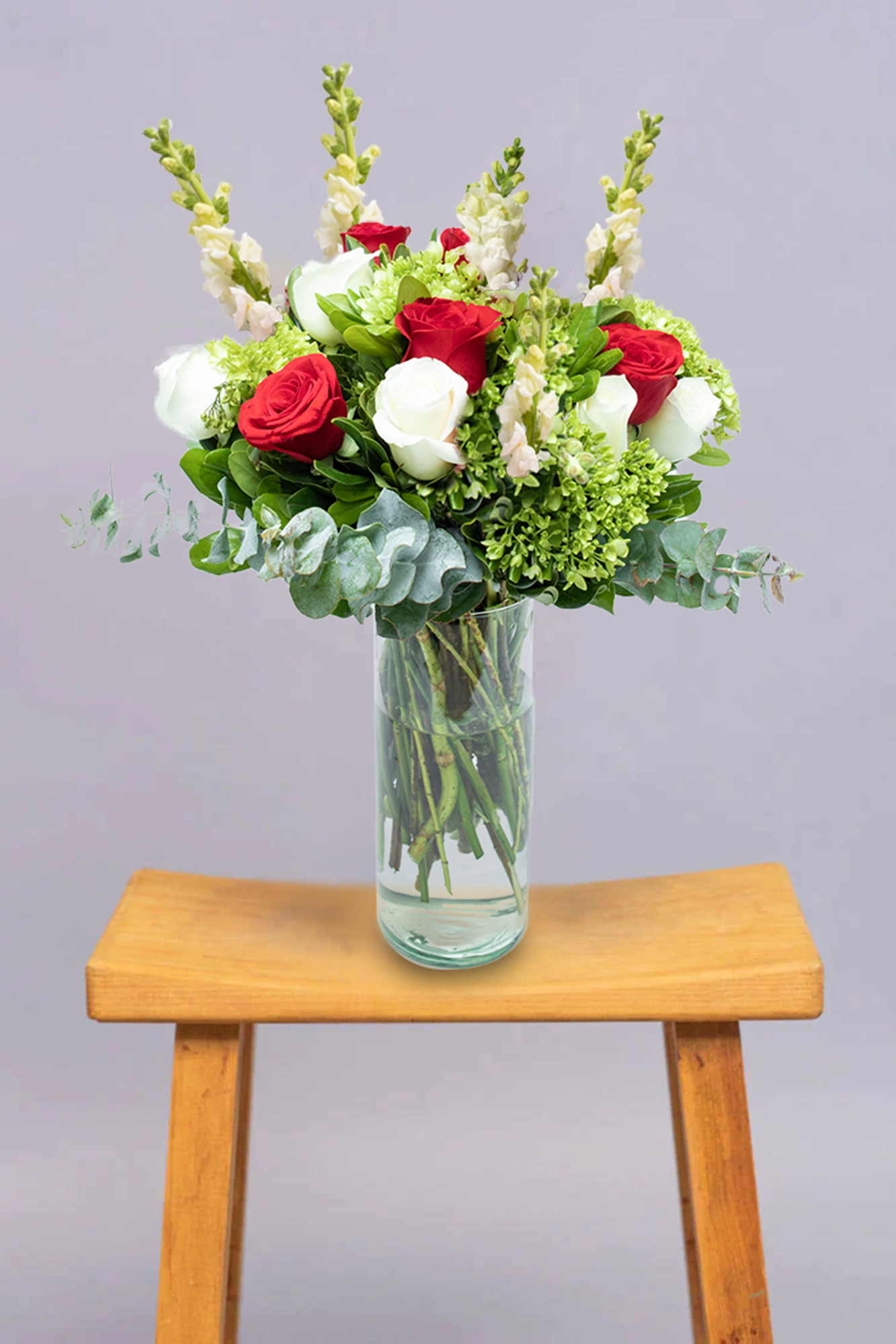 Momentos SV - Rosa Roja y Blanca, Hortensia